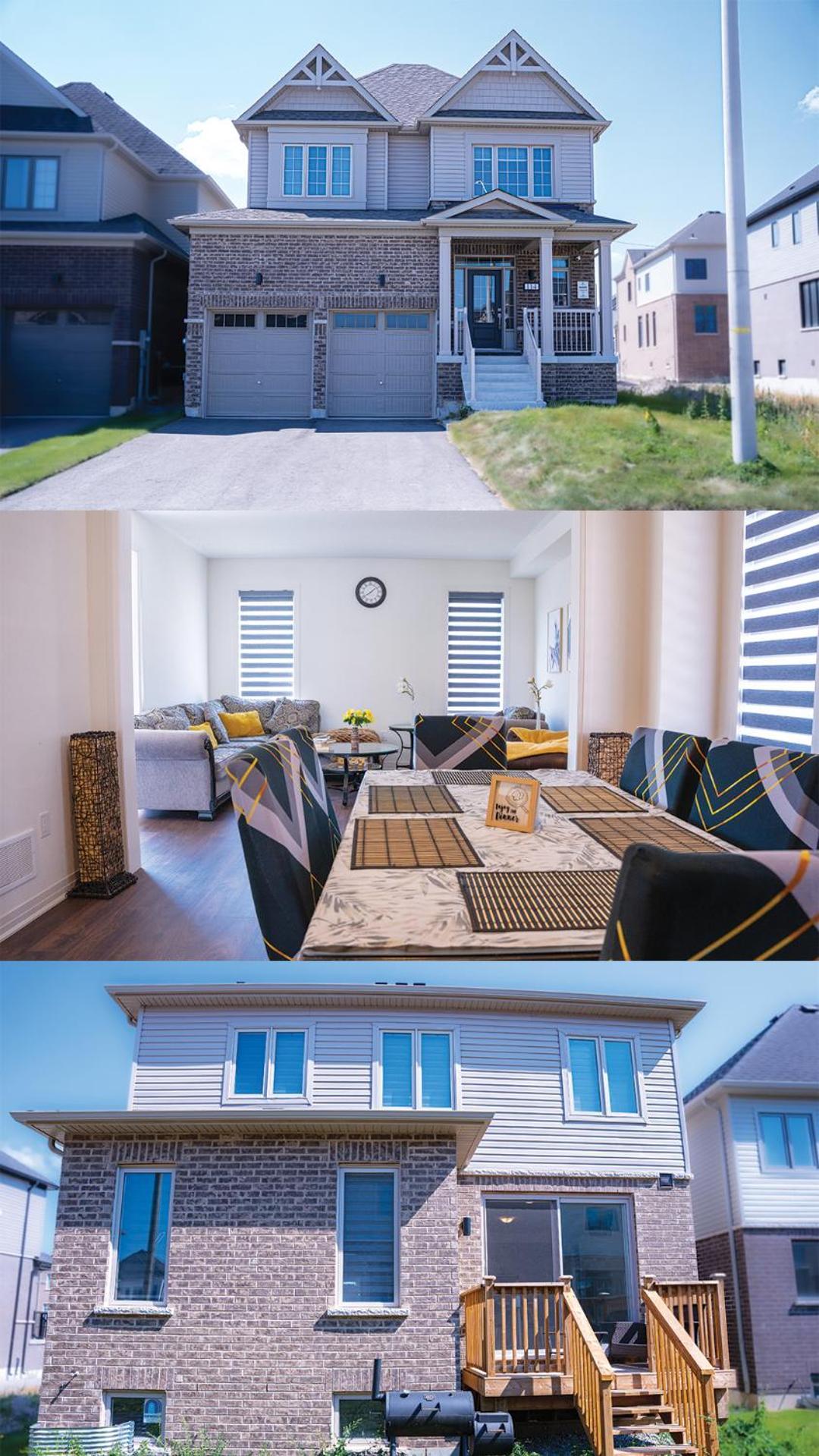 Modern 4Br House In Barrie! Villa Exterior photo